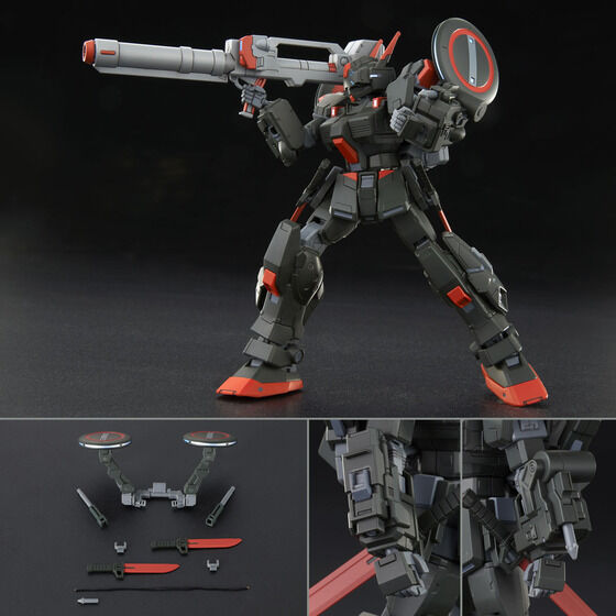 Gundam - HGUC 1/144 Black Rider [P-Bandai]