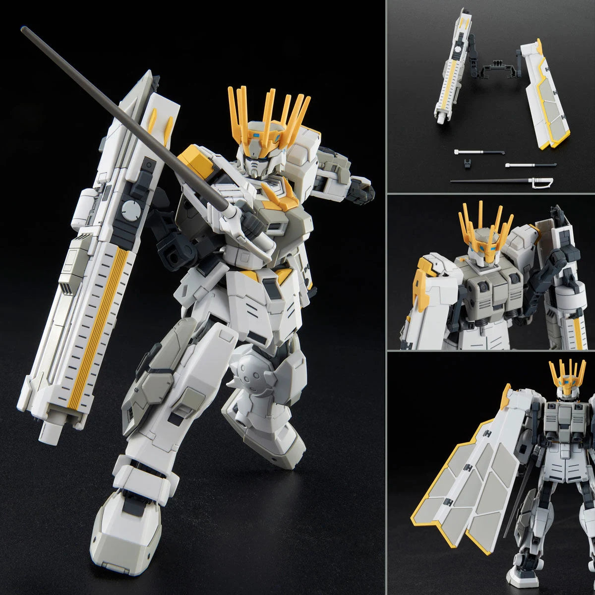Gundam - HGUC 1/144 White Rider [P-Bandai]