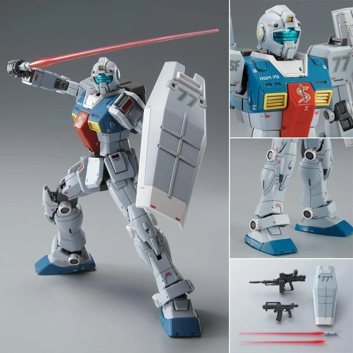 Gundam - HG 1/144 GM (Sleggar)