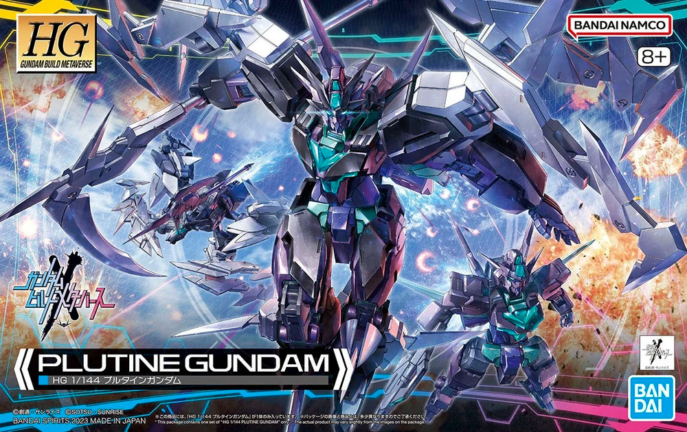 Gundam - HG 1/144 Plutine Gundam (Gundam Build Metaverse) [BOX DAMAGED]