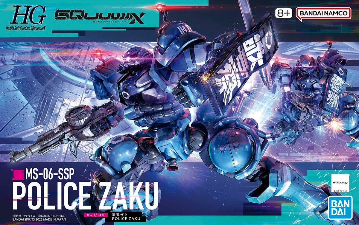 Gundam - HG 1/144 Police Zaku (GQ)