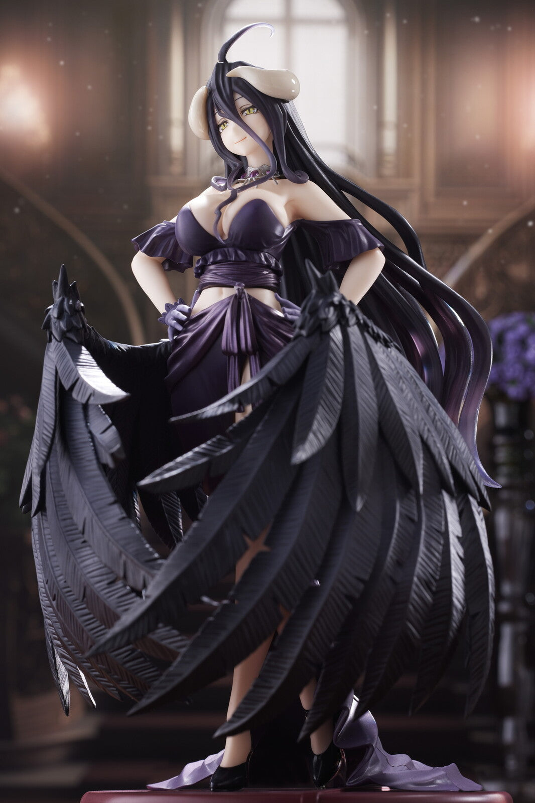 Overlord - Albedo Artist Masterpiece Figure+ (Black Dress Ver.) | Taito