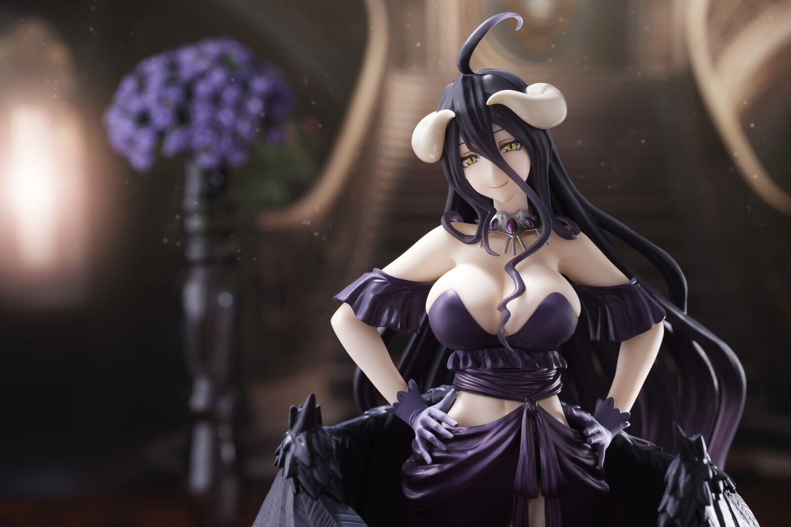 Overlord - Albedo Artist Masterpiece Figure+ (Black Dress Ver.) | Taito