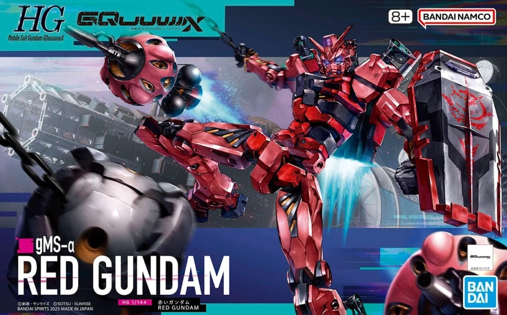 Gundam - HG 1/144 Red Gundam (GQ)
