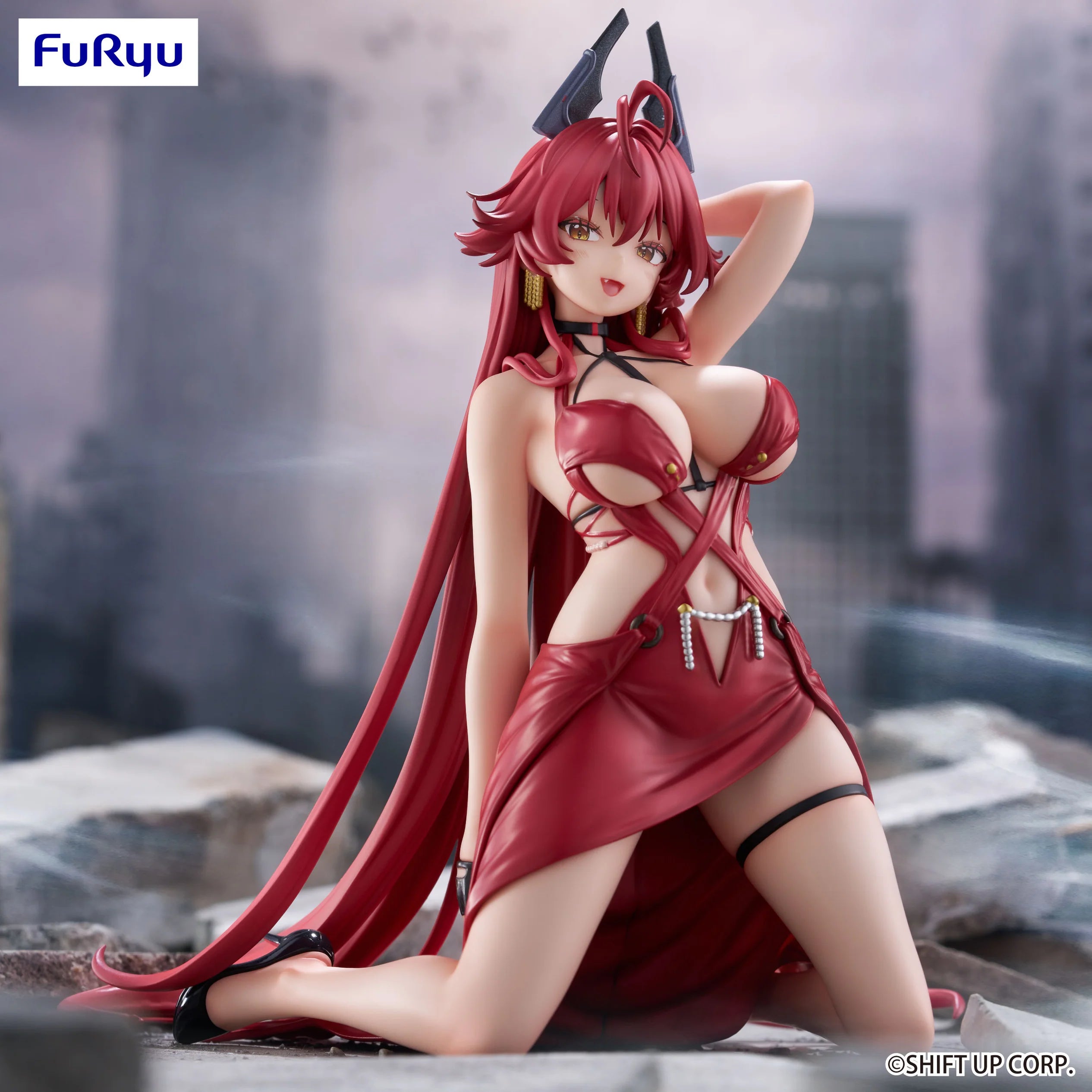Goddess of Victory: NIKKE - Red Hood (Nonsense Red) Noodle Stopper Figure | Furyu