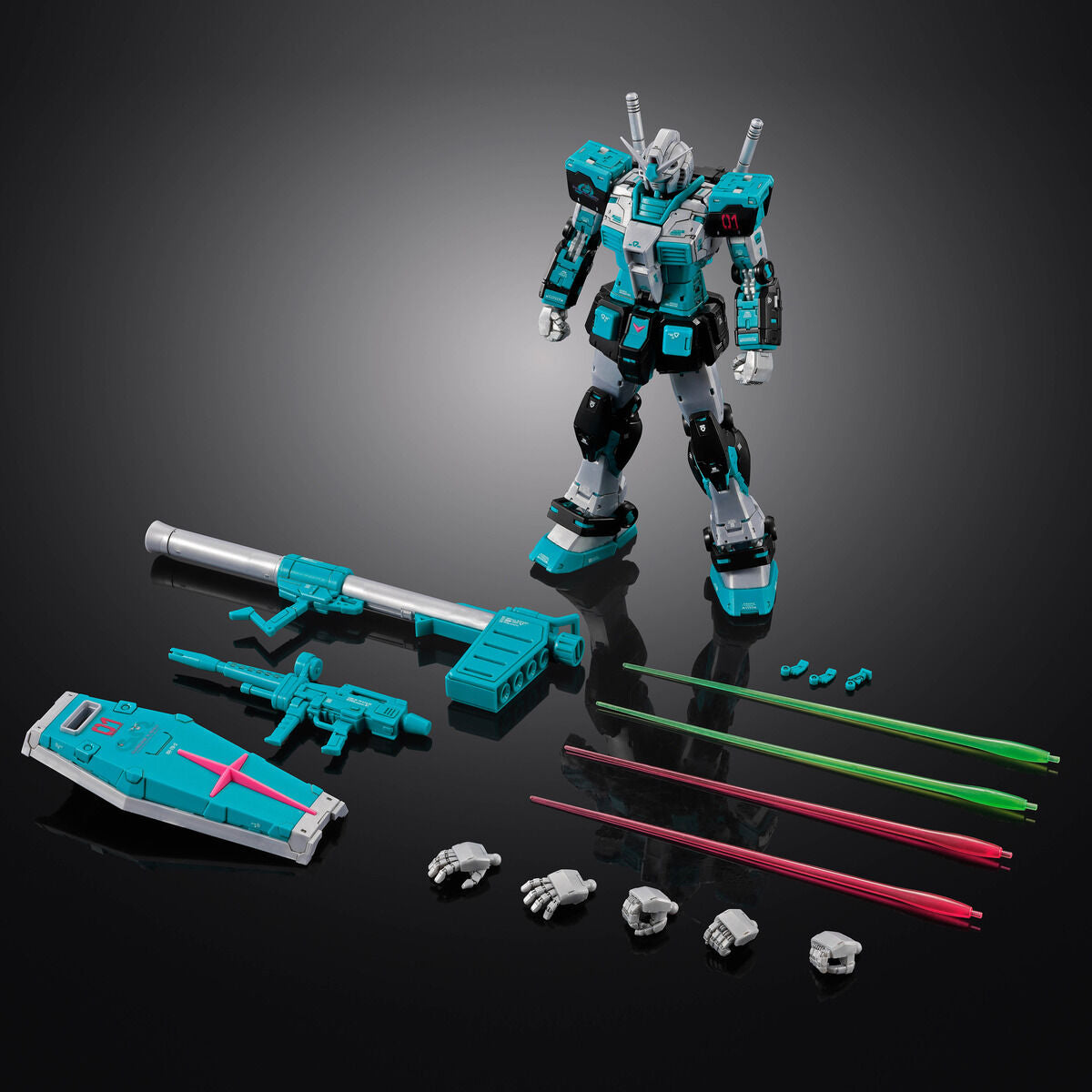 Gundam x Miku - RG 1/144 RX-78-2 Gundam Ver.2.0 [Hatsune Miku Ver.]