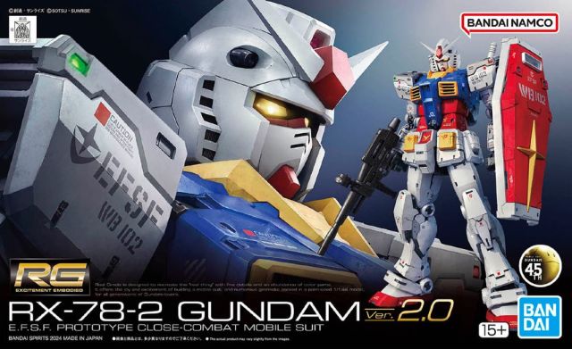 Gundam - RG 1/144 RX-78-2 Gundam Ver. 2.0