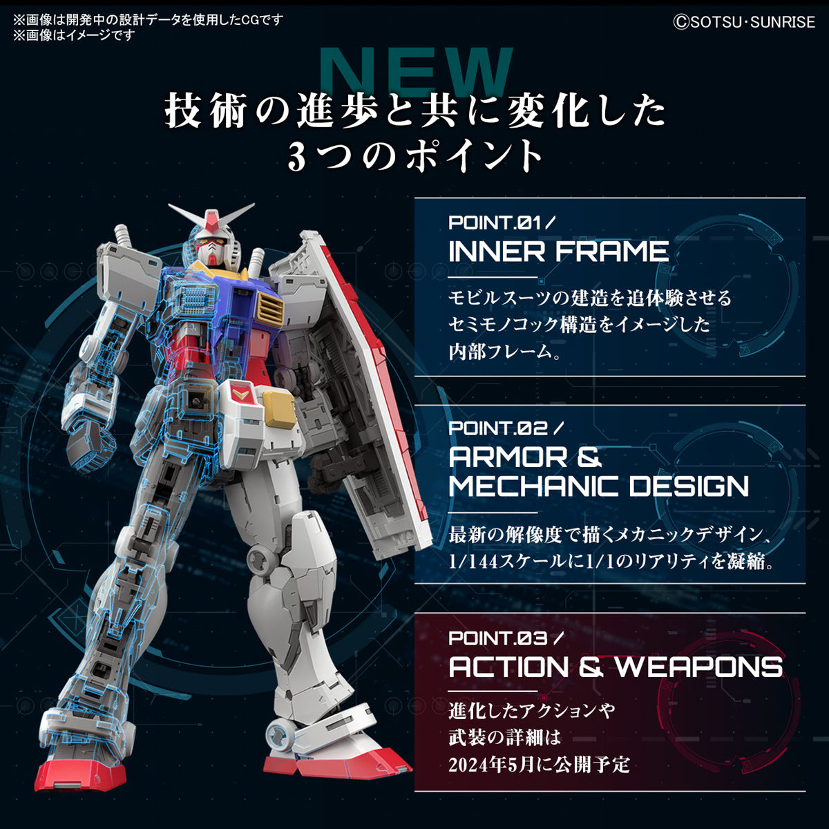 Gundam - RG 1/144 RX-78-2 Gundam Ver. 2.0
