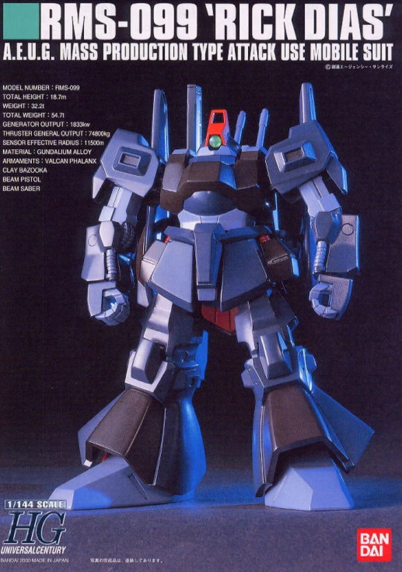 Gundam - HGUC 1/144 Rick Dias