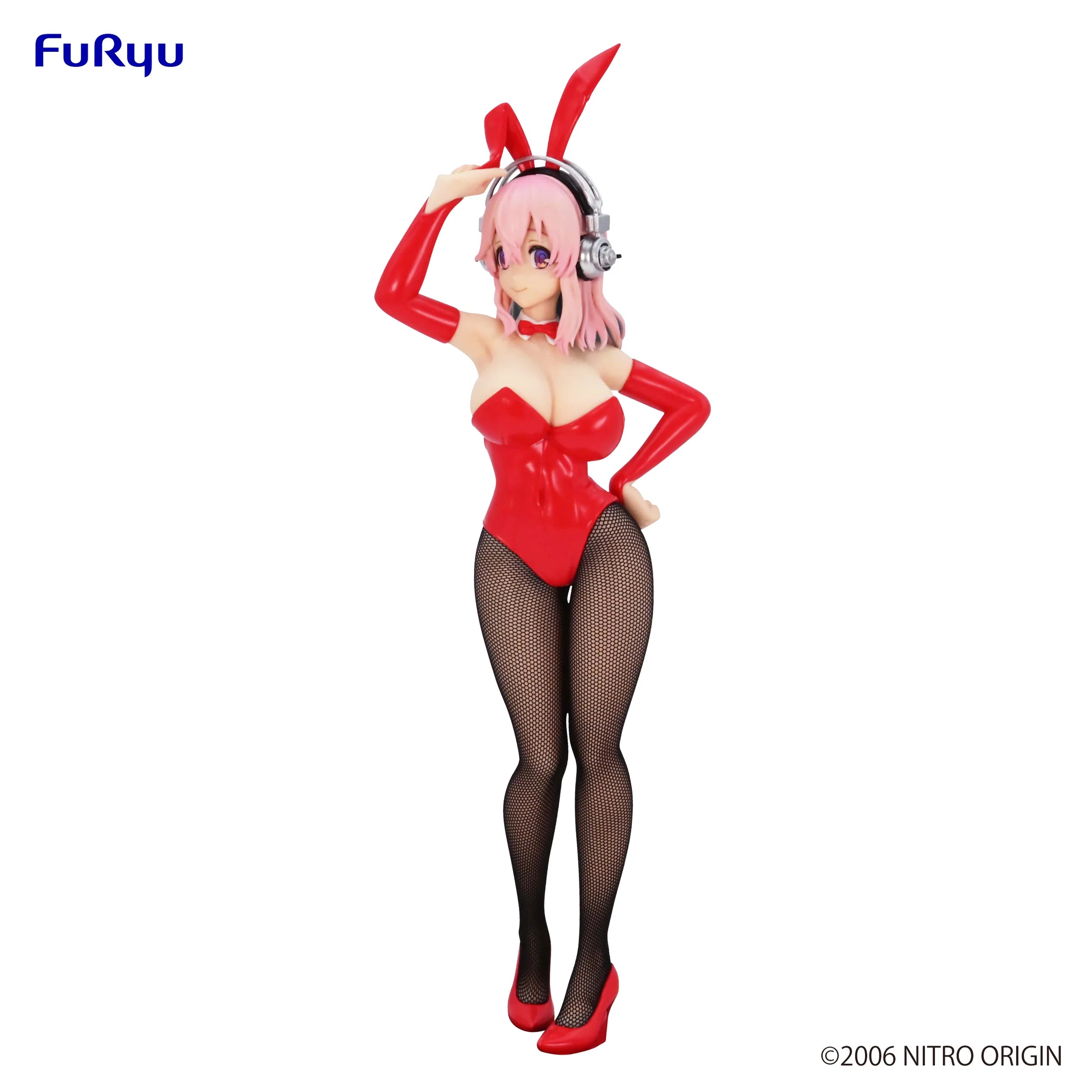 Super Sonico - Super Sonico BiCute Bunnies (Red Ver.) | Furyu