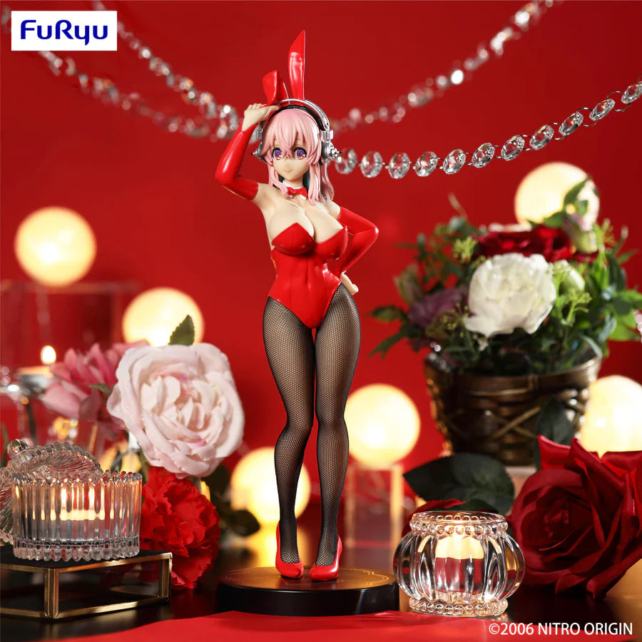 Super Sonico - Super Sonico BiCute Bunnies (Red Ver.) | Furyu