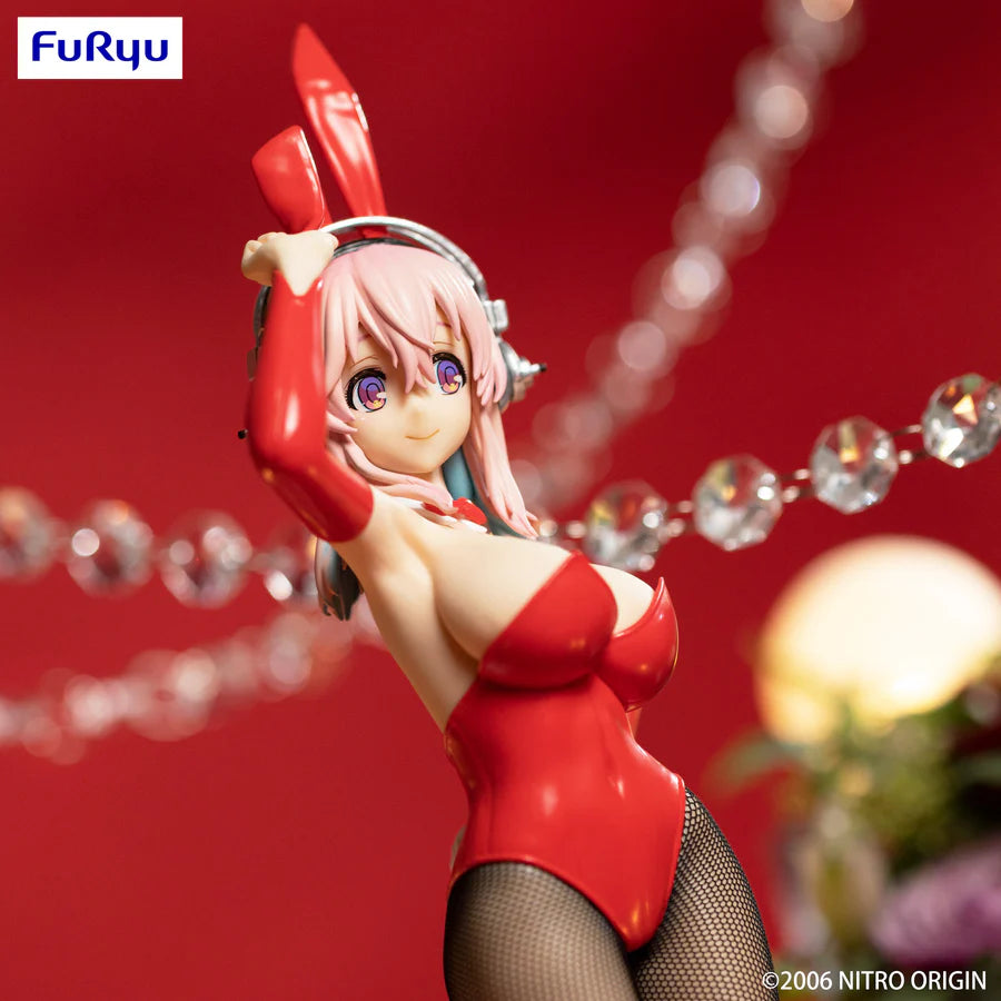 Super Sonico - Super Sonico BiCute Bunnies (Red Ver.) | Furyu
