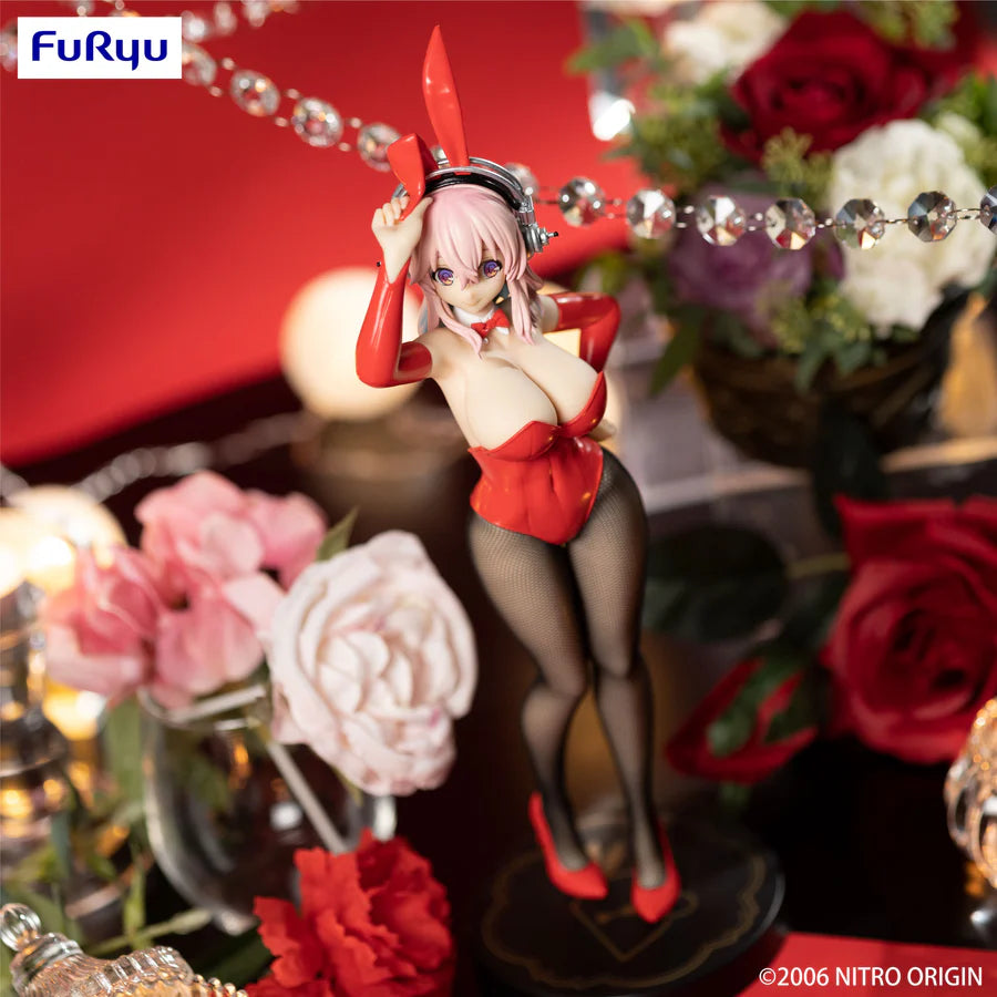 Super Sonico - Super Sonico BiCute Bunnies (Red Ver.) | Furyu