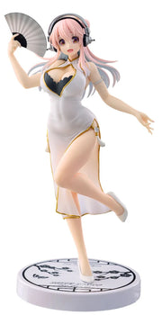 Super Sonico - Super Sonico Trio-Try-iT Figure (White China Dress Ver.) | Furyu
