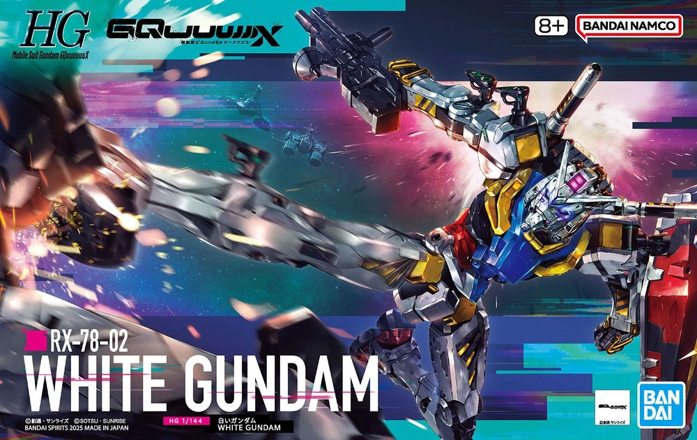 Gundam - HG 1/144 White Gundam (GQ)